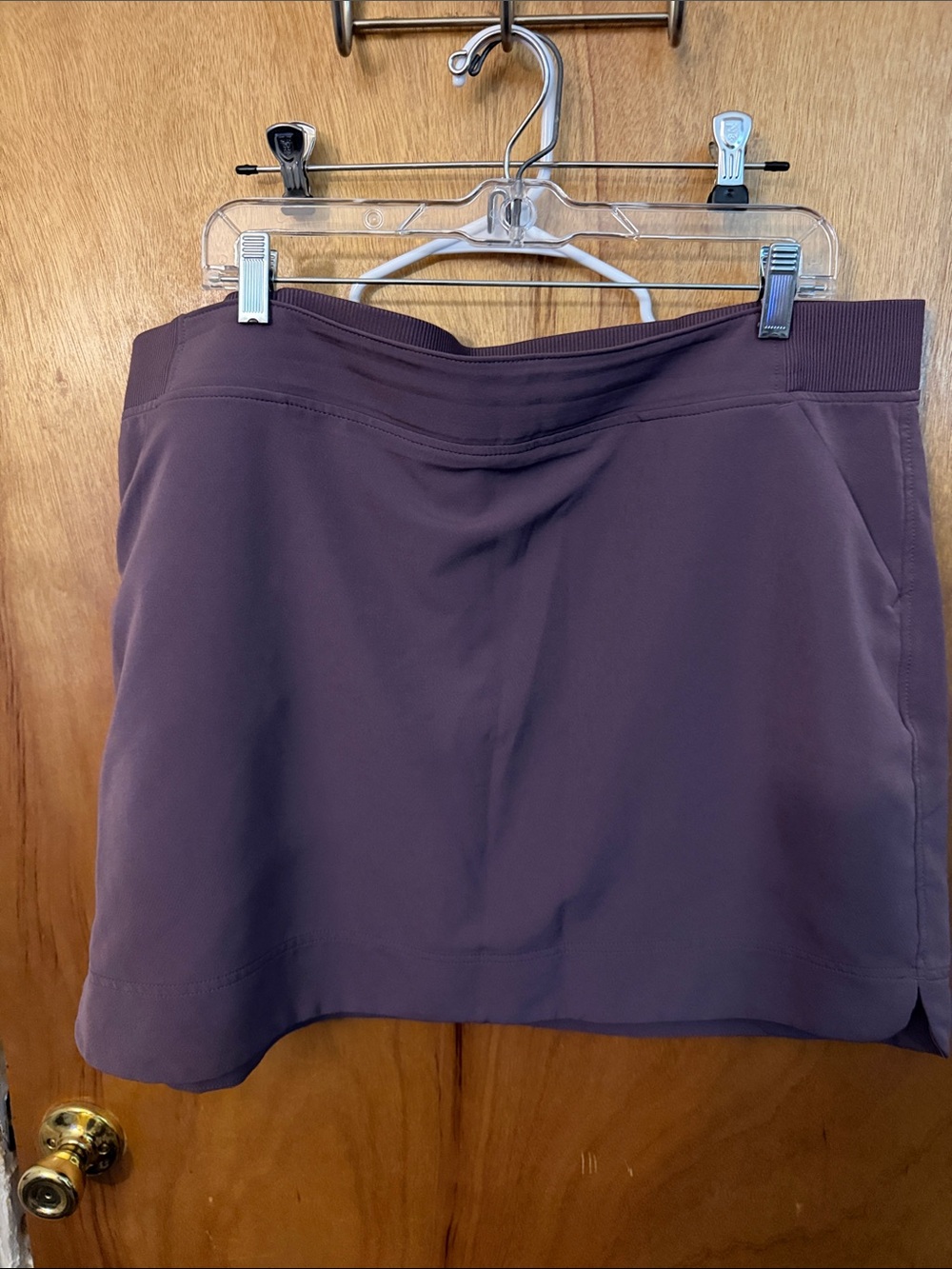 Purple Active Skort with Pockets